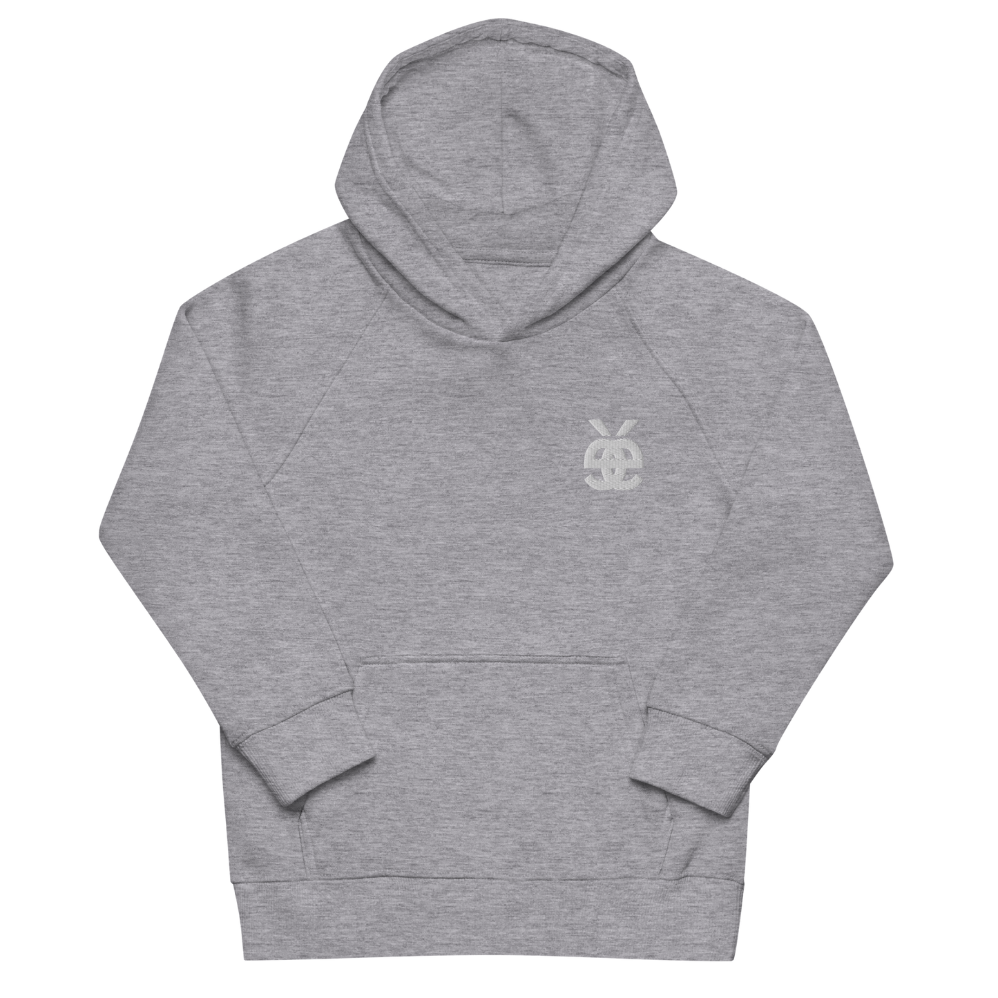 Kids eco hoodie embroidery logo Fränk Parédahl