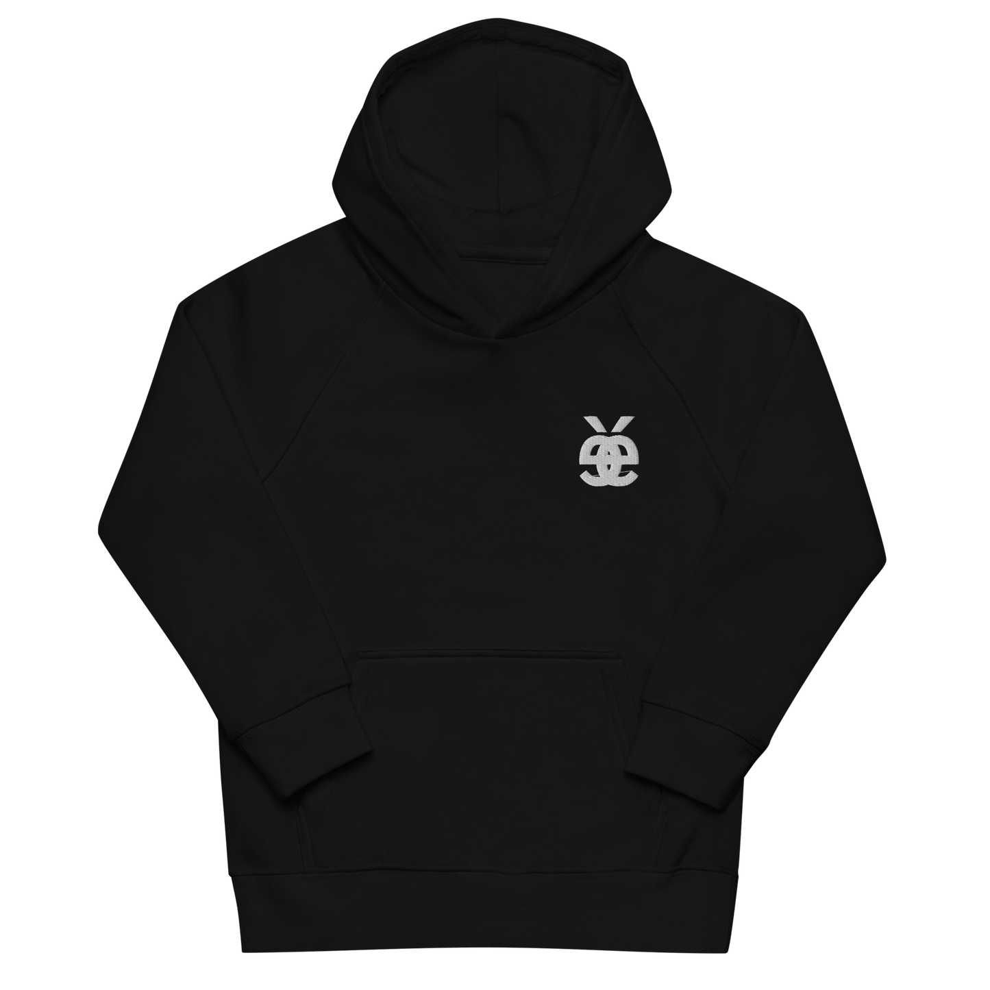 Kids eco hoodie embroidery logo Fränk Parédahl