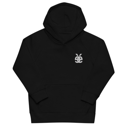 Kids eco hoodie embroidery logo Fränk Parédahl