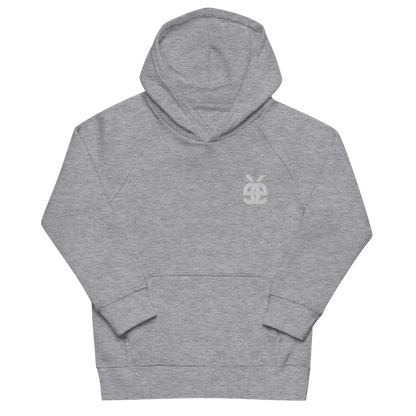 Kids eco hoodie embroidery logo Fränk Parédahl